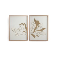 Набор Из 2 рамок с рисунком рыба Ictus единый размер белый AM.PM  фото, kupilegko.ru